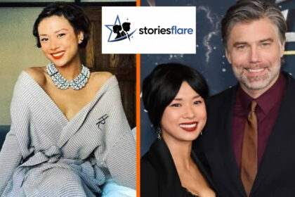 Darah Trang and Anson Mount at a red carpet event