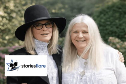 Dorrie Hall and Diane Keaton at TCL Chinese Theatre hand and footprint ceremony Hollywood 2022