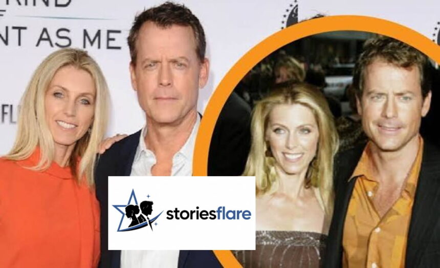 Helen Labdon and Greg Kinnear attending a Hollywood film premiere in Los Angeles