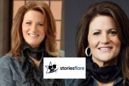 Martie Allen and Kristy McNichol longtime partners smiling together in Los Angeles